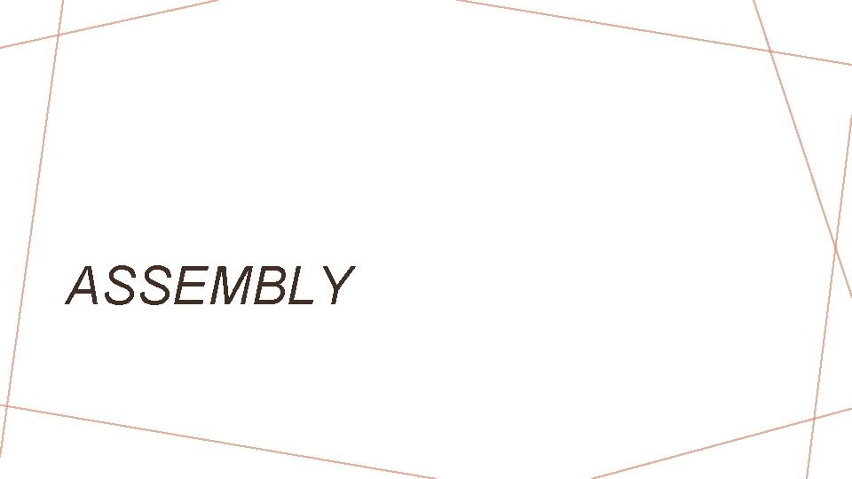 ASSEMBLY 