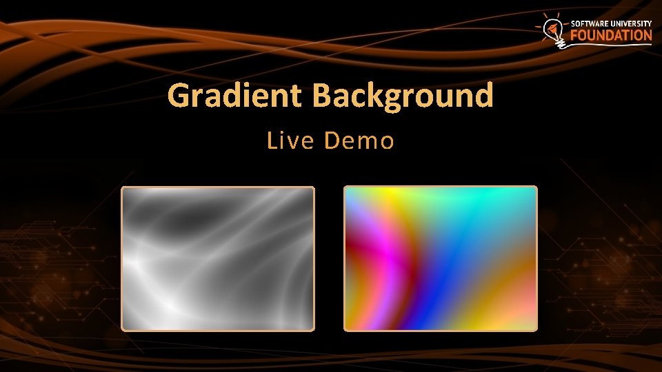 Gradient Background Live Demo 