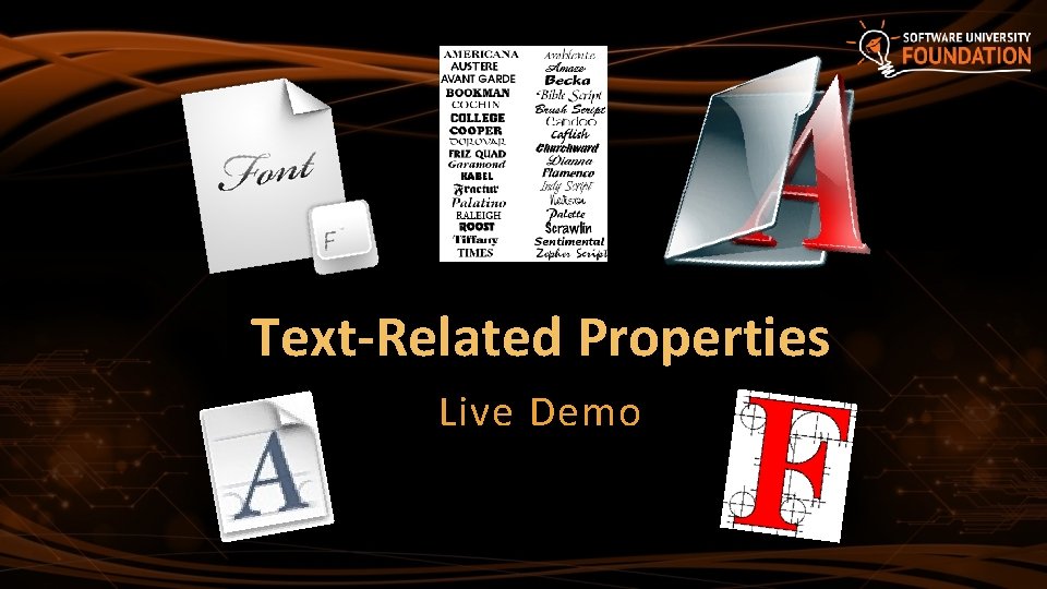Text-Related Properties Live Demo 