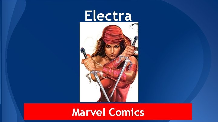 Electra Marvel Comics 