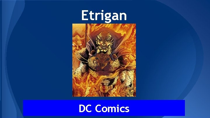 Etrigan DC Comics 