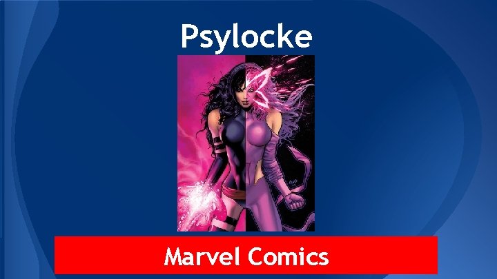Psylocke Marvel Comics 