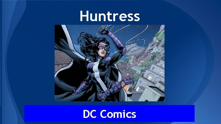 Huntress DC Comics 