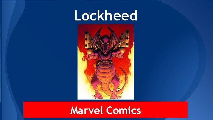 Lockheed Marvel Comics 