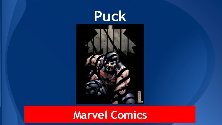 Puck Marvel Comics 