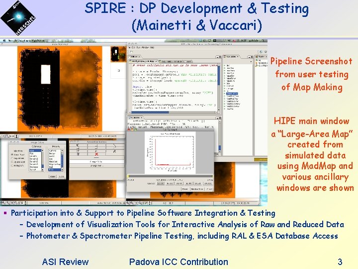 SPIRE : DP Development & Testing (Mainetti & Vaccari) Pipeline Screenshot from user testing