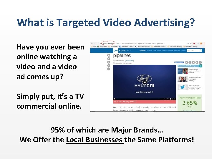 What is Targeted Video Advertising? Have you ever been online watching a video and