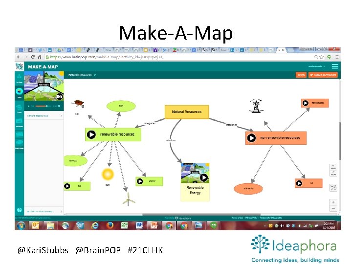 Make-A-Map @Kari. Stubbs @Brain. POP #21 CLHK 