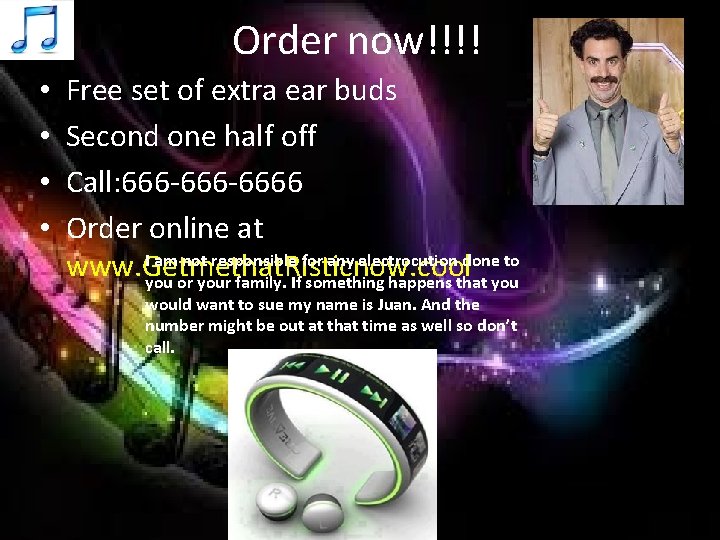 Order now!!!! • • Free set of extra ear buds Second one half off
