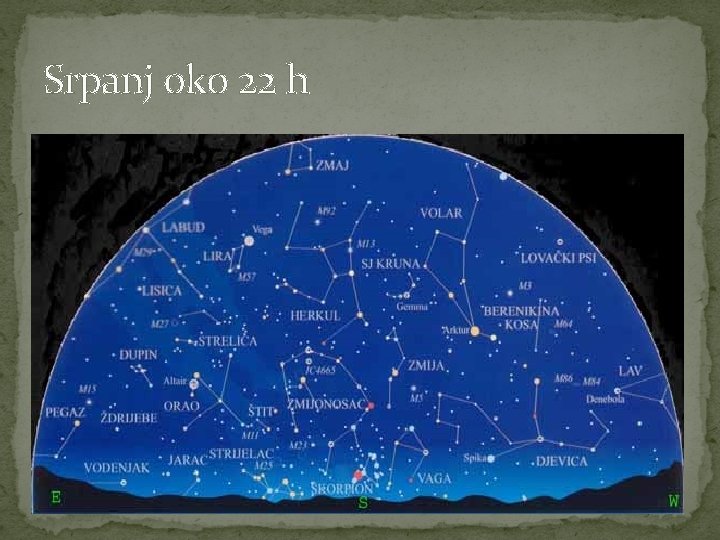 Srpanj oko 22 h 