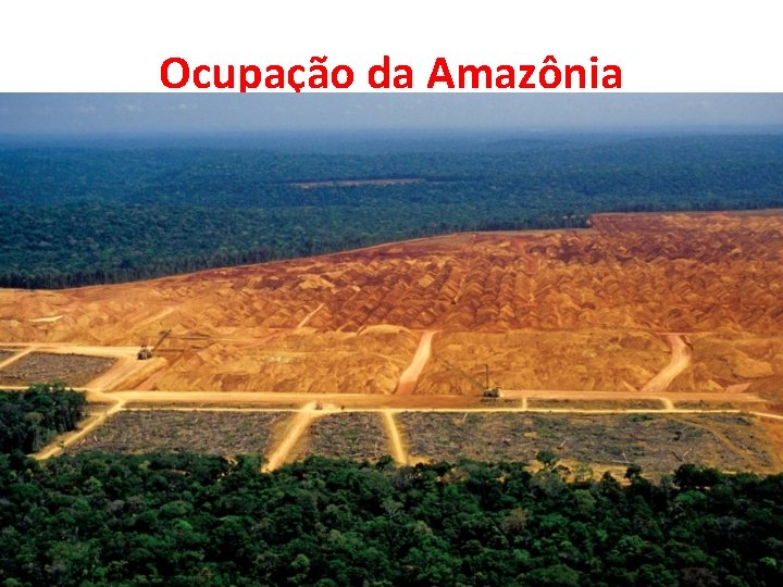 Ocupação da Amazônia 