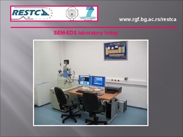 www. rgf. bg. ac. rs/restca SEM-EDS laboratory today 