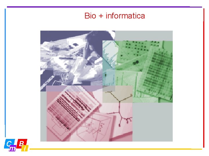 Bio + informatica 