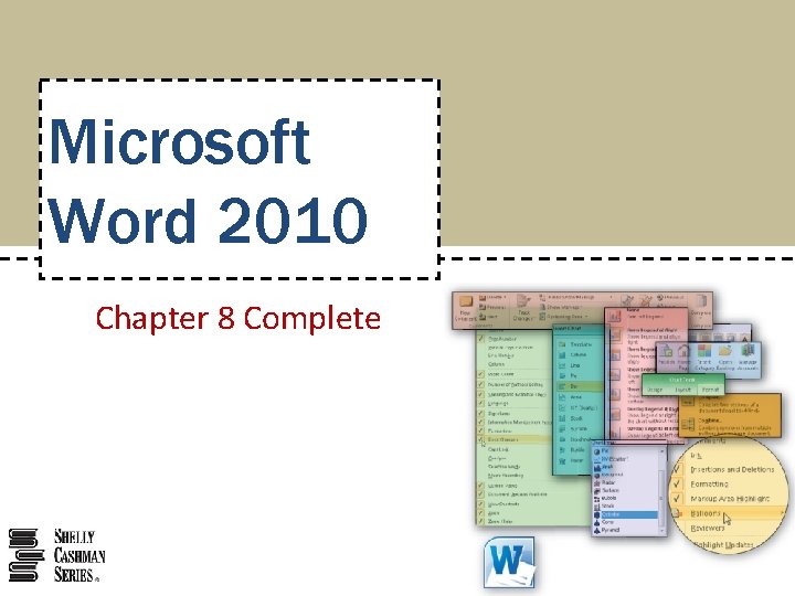Microsoft Word 2010 Chapter 8 Complete 