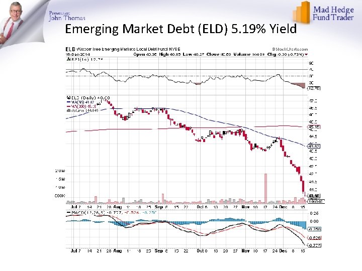 Emerging Market Debt (ELD) 5. 19% Yield 