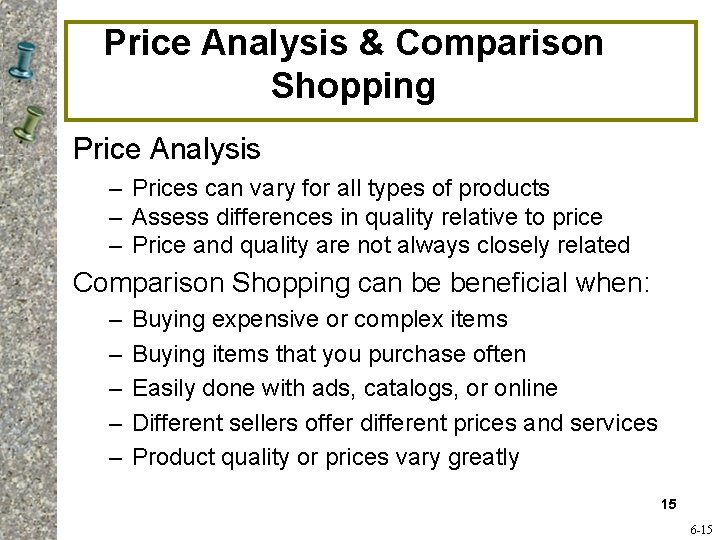 Price Analysis & Comparison Shopping Price Analysis – Prices can vary for all types