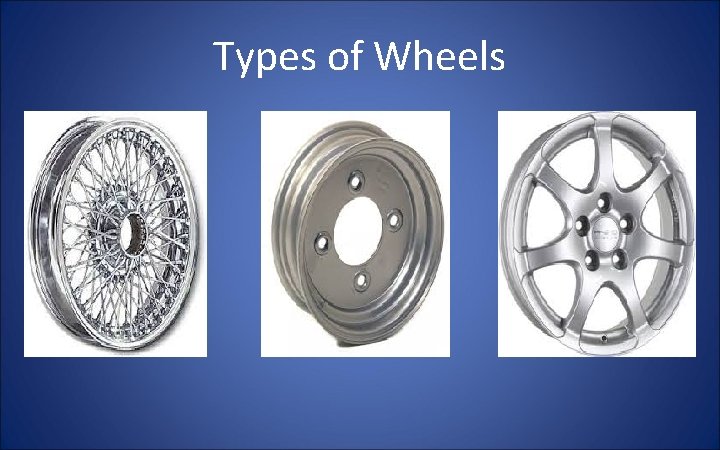 Types of Wheels 