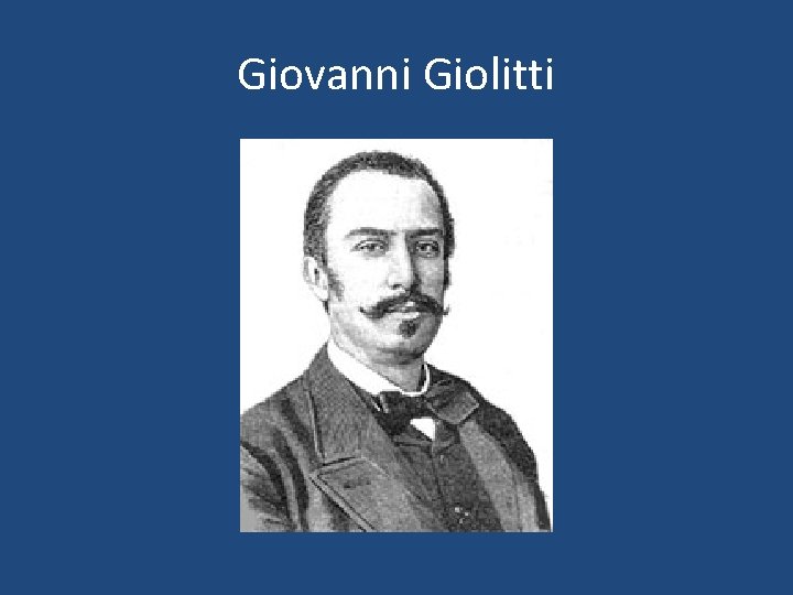 Giovanni Giolitti 