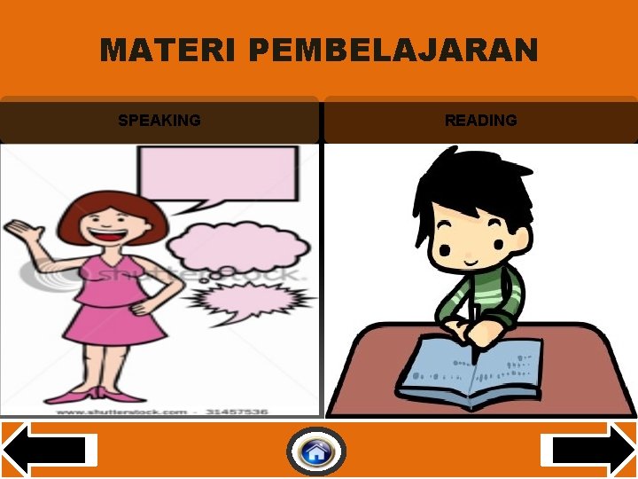 MATERI PEMBELAJARAN SPEAKING READING 