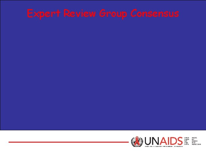 Expert Review Group Consensus 