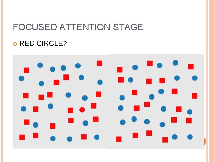 FOCUSED ATTENTION STAGE RED CIRCLE? 