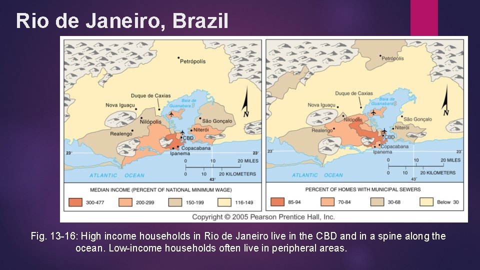 Rio de Janeiro, Brazil Fig. 13 -16: High income households in Rio de Janeiro Rio de Janeiro, Brazil Fig. 13 -16: High income households in Rio de Janeiro