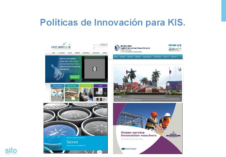 Políticas de Innovación para KIS. 