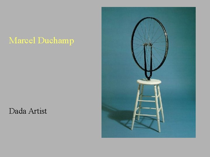 Marcel Duchamp Dada Artist 