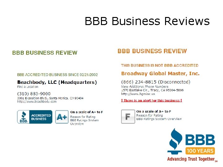 BBB Business Reviews 