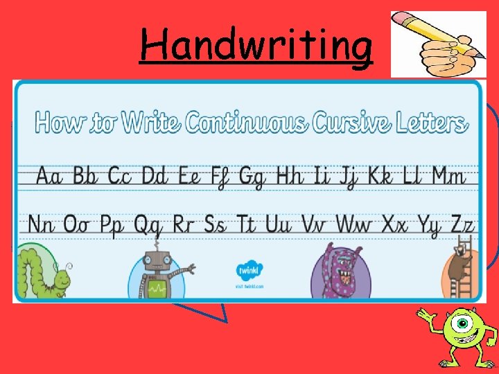 Handwriting. 