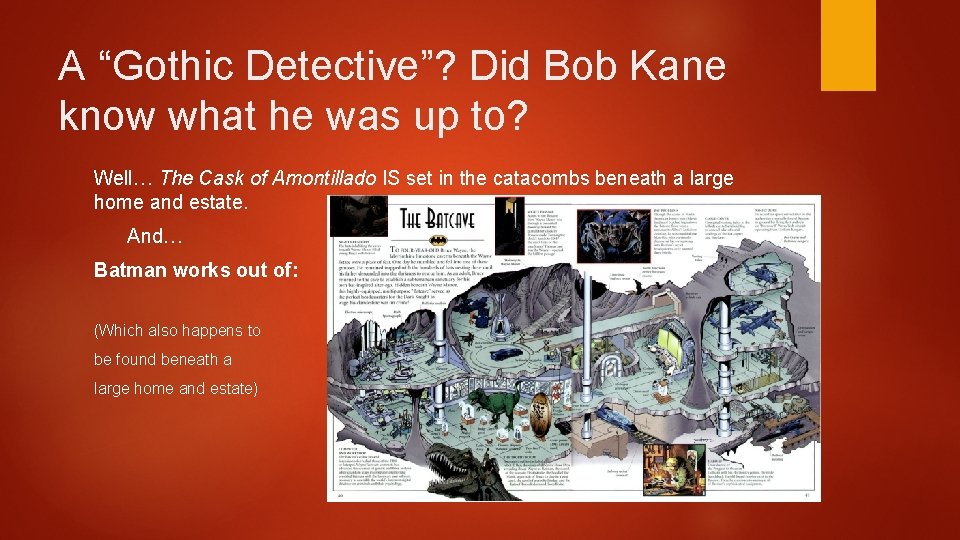 A “Gothic Detective”? Did Bob Kane know what he was up to? Well… The