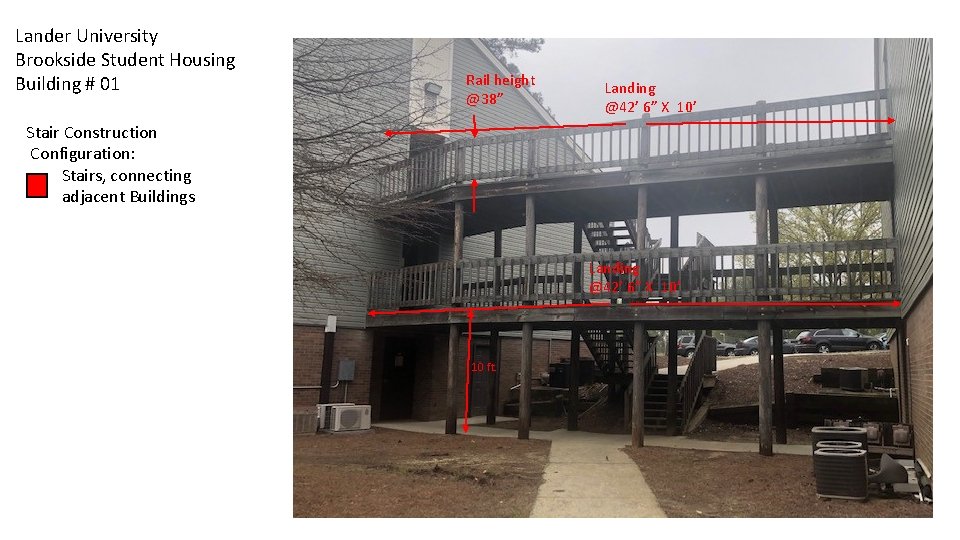 Lander University Brookside Student Housing Building 01 Campus