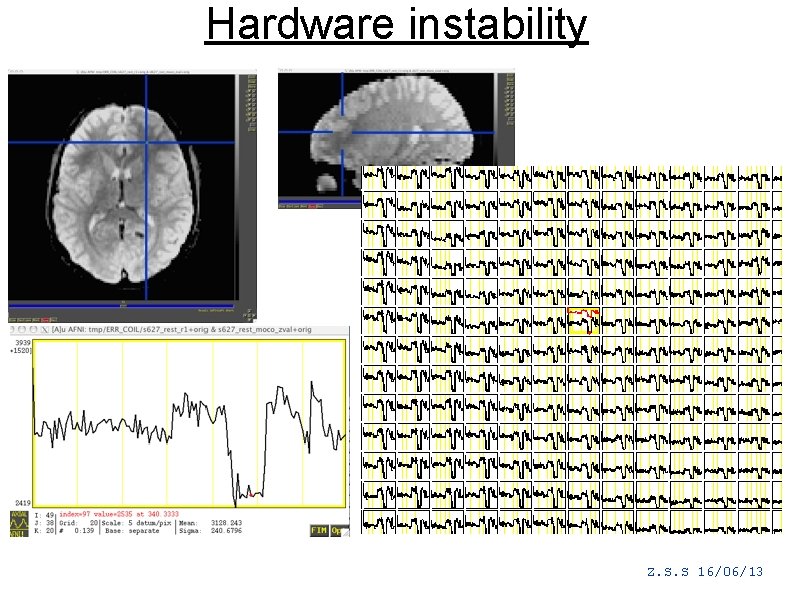 Hardware instability Z. S. S 16/06/13 