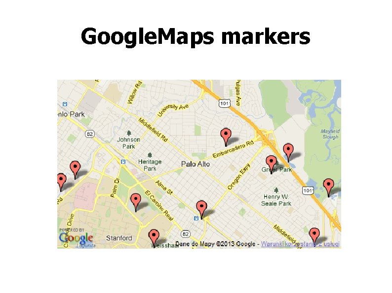 Google. Maps markers 