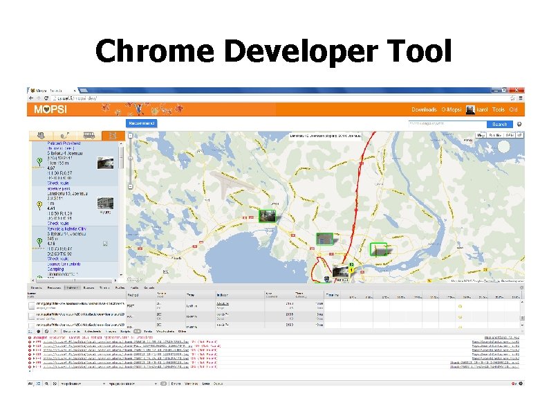 Chrome Developer Tool 