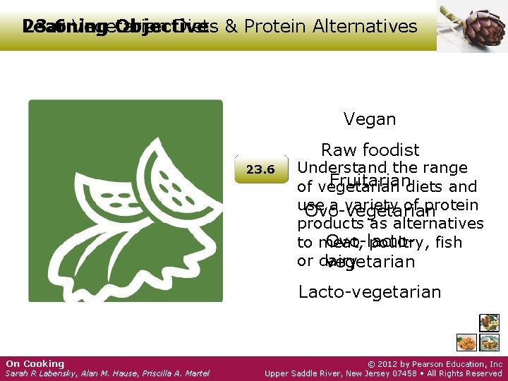 Learning 23. 6 Vegetarian Objective Diets & Protein Alternatives Vegan Raw foodist 23. 6