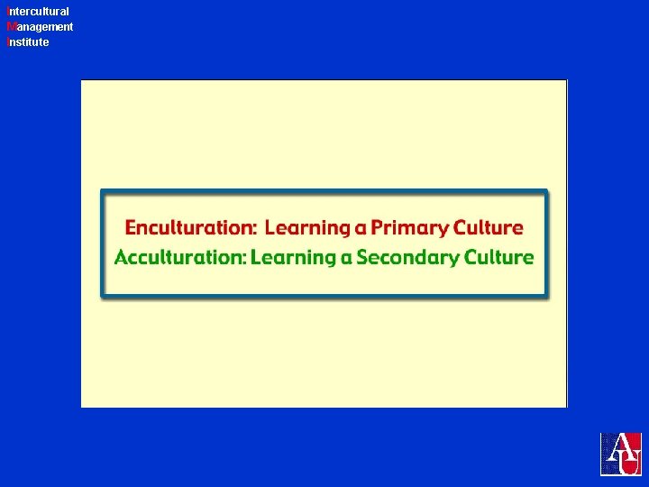 Intercultural Management Institute 