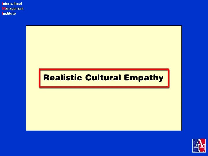 Intercultural Management Institute 