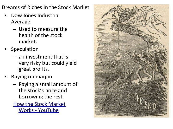 Dreams of Riches in the Stock Market • Dow Jones Industrial Average – Used