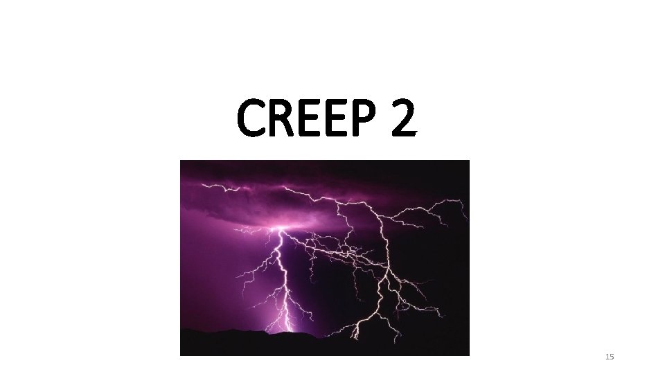 CREEP 2 15 
