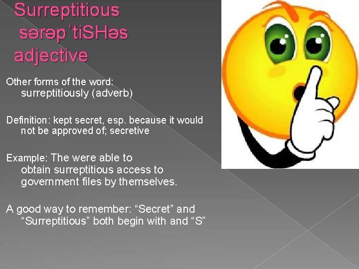 Vocabulary list By Lexxus Johnson Vacuous vakyws Adjective