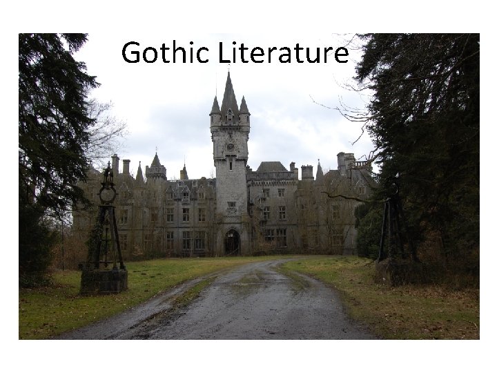 Gothic Literature 