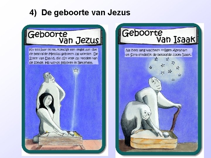 4) De geboorte van Jezus 