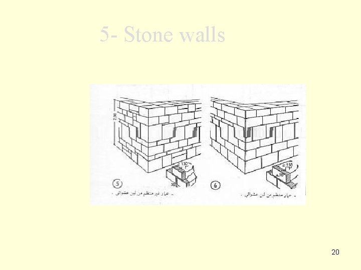5 - Stone walls 20 