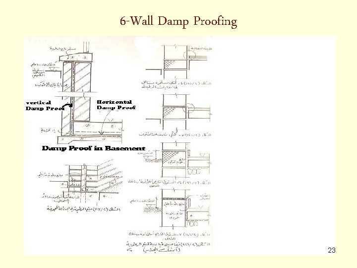 6 -Wall Damp Proofing 23 