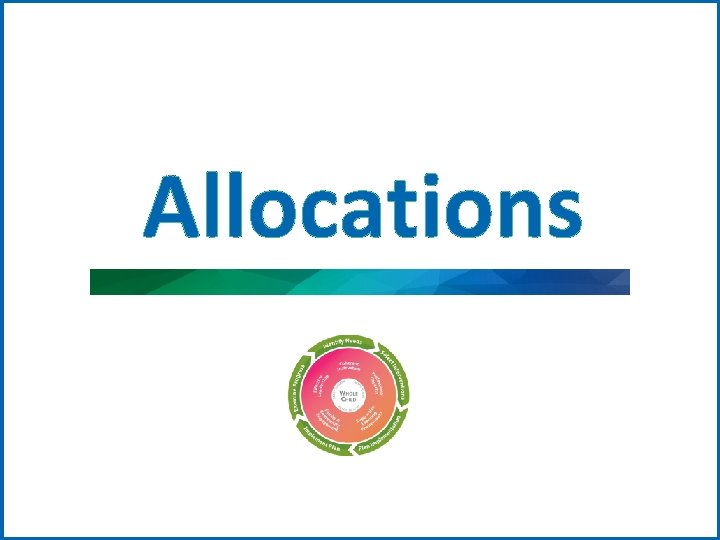 Allocations 