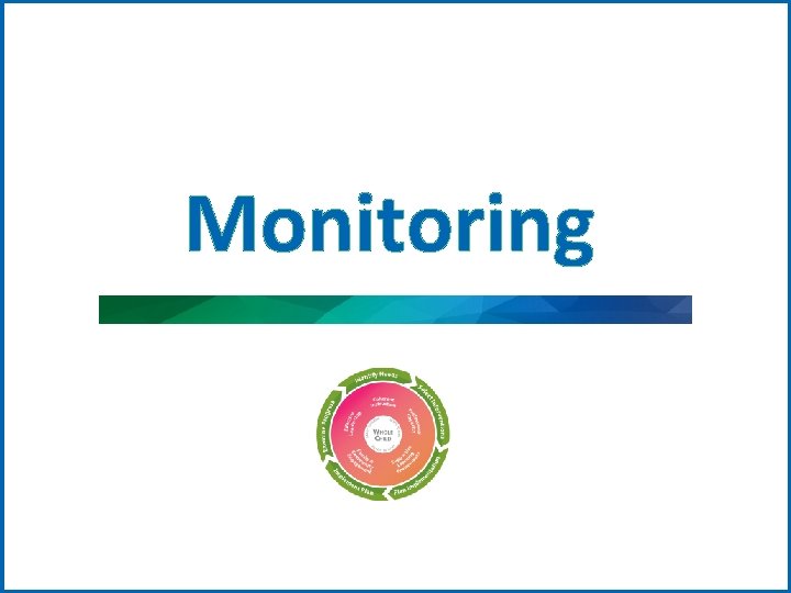 Monitoring 