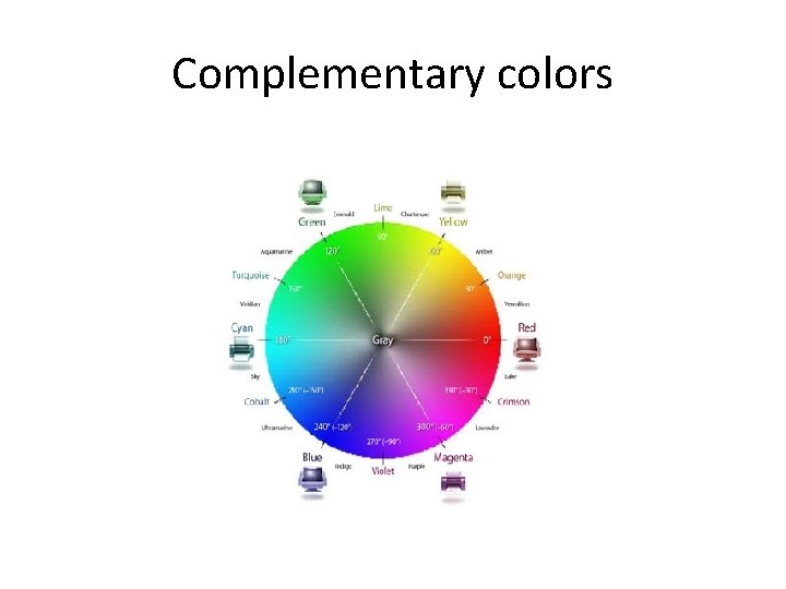Complementary colors 