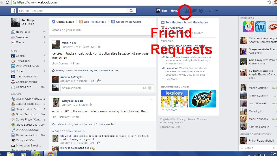 Friend Requests 