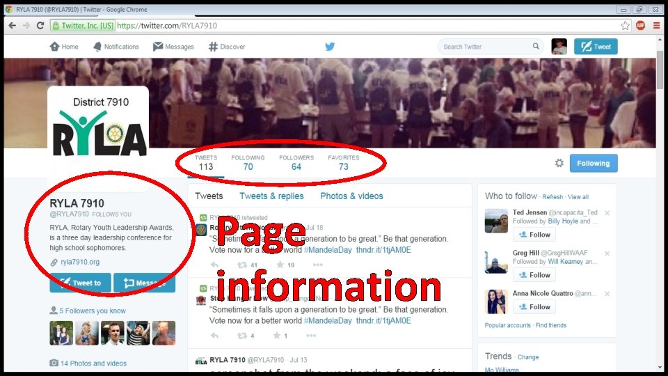 Page information 